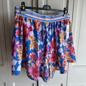 NWT $175 Johnny Was Bee Active Flutter Tennis/Golf Skort Size XL